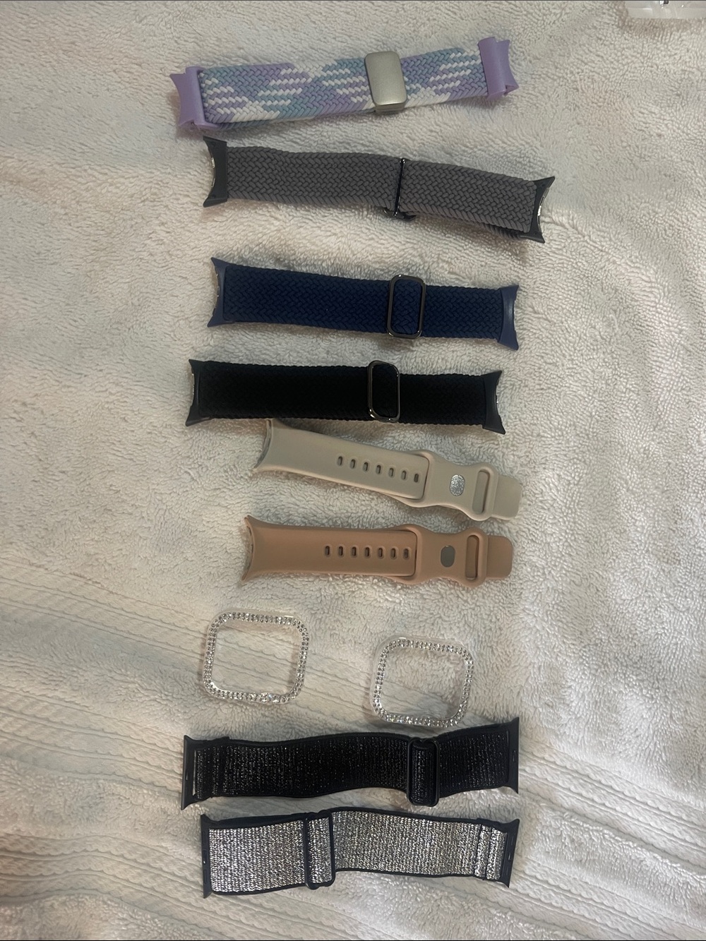 Interchangeable Watch Bands - Multi-Color bundle of 8